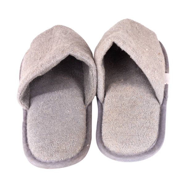 istock shoe home gray isolated on white background 1400146818