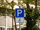 Accessible Parking Traffic Sign