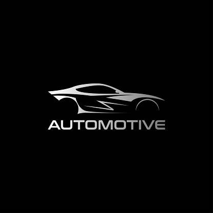 Automotive car logo design template