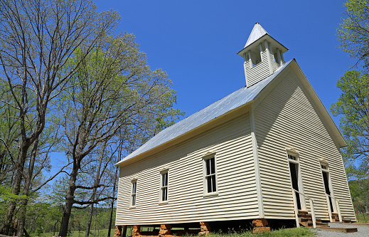 a rural town township parish church worship chapel religious meeting hall