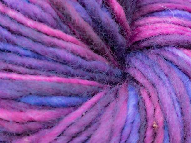 istock Close up of balls of multicoloured wool 1400169946