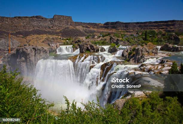 Shoshone Falls Stock Photo - Download Image Now - Idaho, Landscape - Scenery, Scenics - Nature