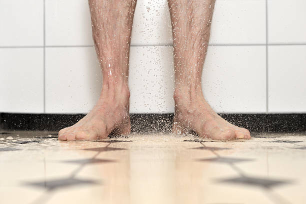 istock showering in the brand new bathroom 140018827
