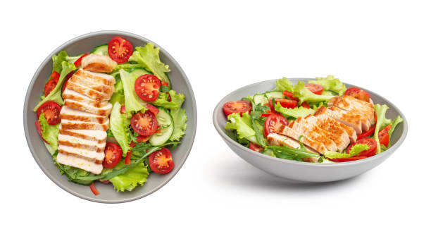 istock green salad with vegetables and chicken 1400190211