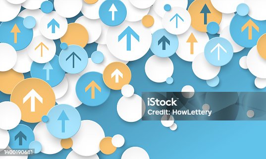 istock BUSINESS GROWTH INCREASE colorful business concept with up arrows 1400190681
