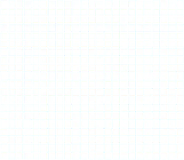 Vector illustration of square grid