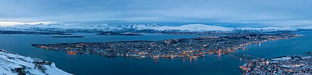 istock Panoramic view of Tromso in Norway during arctic winter 140020222