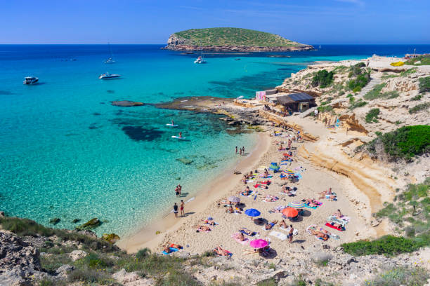 istock Platges de Comte, Beach, Cove, Ibiza, Spain 1400203715
