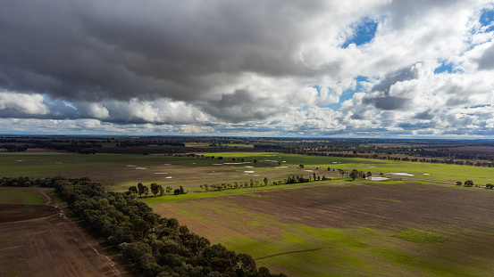 Farmland near Parkes NSW Australia