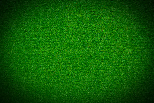 Green poker table felt background stock photo