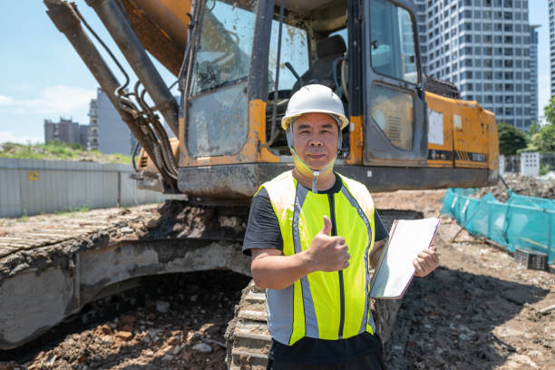 istock Confident Asian male civil engineer 1400211798