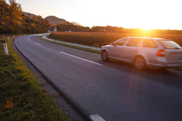 istock beautiful road in the sunlight 1400220219
