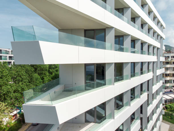 istock Modern office or residential building background 1400226250