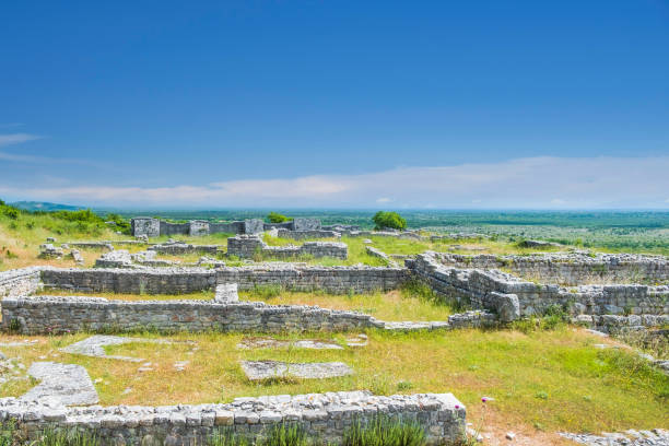 istock Bribirska Glavica (Varvaria) historic site in Croatia 1400227239