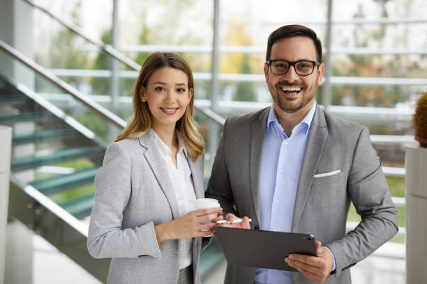 istock We run our company on teamwork and modern technology 1400228636