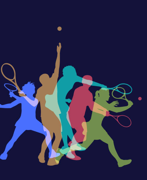 istock Tennis Players - Male and Female 1400230332