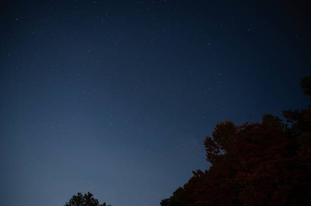 istock Starry sky seen on the mountain 1400234513