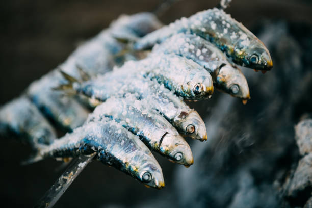 istock Saltwater Fish On Skewer 1400245868