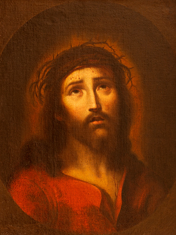 Valencia - The painting of Jesus - \