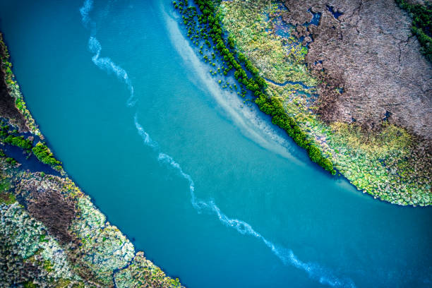 istock Aerial over the Barwon river at Barwon Heads. 1400248077