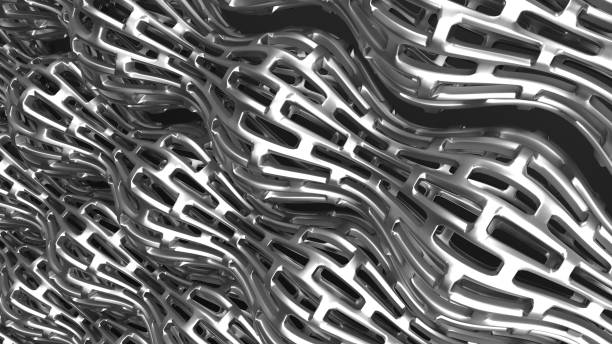 istock Abstract Metal Grille Background 1400251519