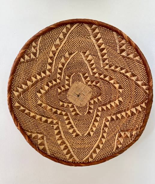 istock Batonga Isangwa - African hand weaved palm leaf baskets 1400254034