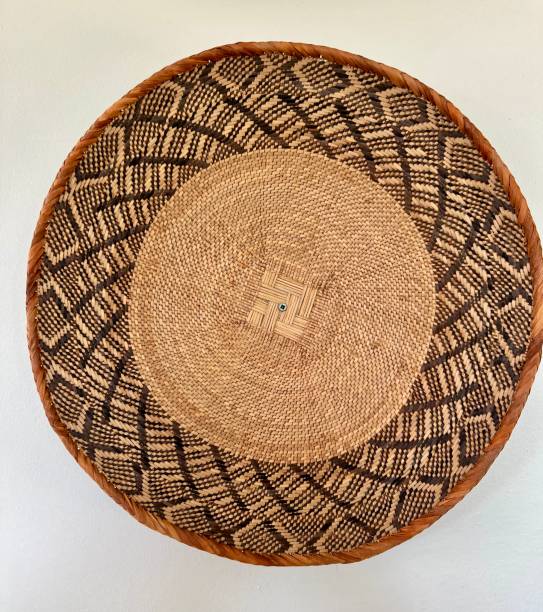 istock Batonga Isangwa - African hand weaved palm leaf baskets 1400254067