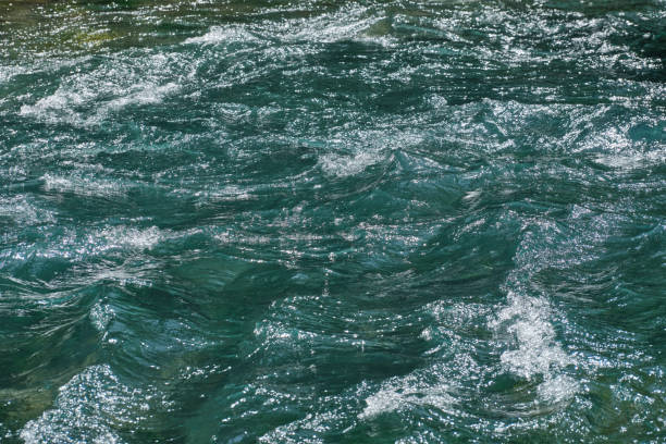 beautiful river in the mountain
