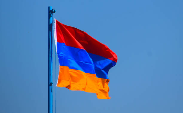 istock The flag of Armenia 1400260010
