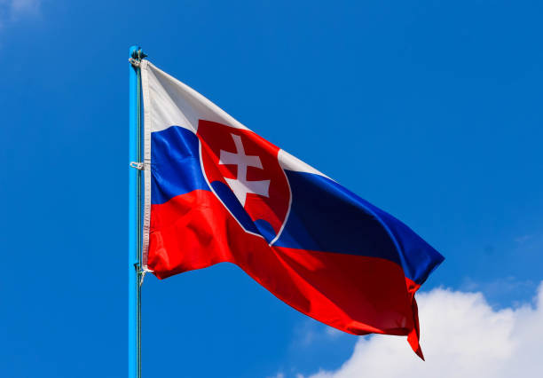 istock The flag of Slovakia 1400260097