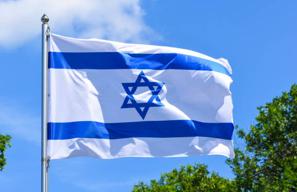 istock The flag of Israel 1400260195