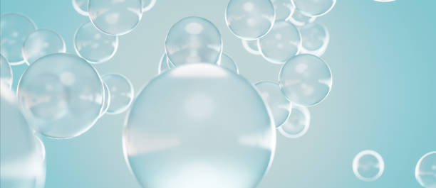 istock Creative Luxurious Vitamin Collagen Serum Smooth Background Wallpaper 3D Render 1400261462
