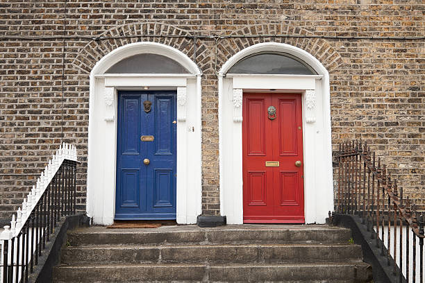 istock Two Georgian Style  Doors 140026524