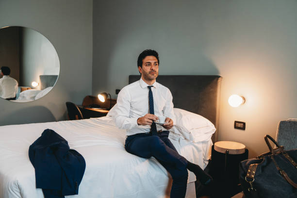 istock A businessman is drinking an espresso coffee before starting the day at work 1400267065
