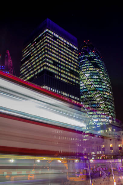 Skyscrapers under construction in London