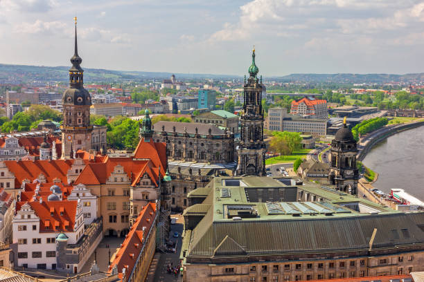 istock Dresden city panoramic view, Saxony, Germany 1400277812
