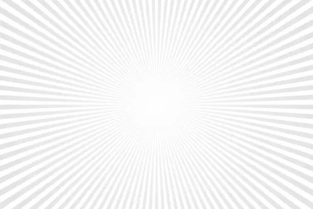 Vector illustration of Abstract Gray Rays Background