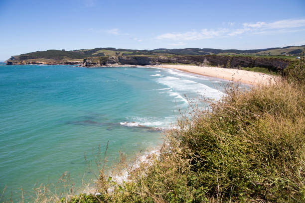 istock Langre beach in Cantabria Spain 1400289385