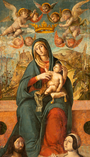 Monopoli - The painting of Madonna - \