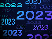 istock 2023 Year Gradient Background 1400293031