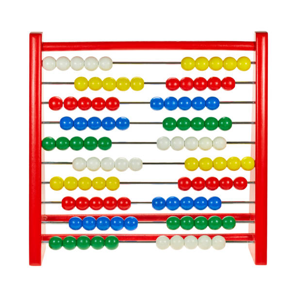 abakus-rechentafel - decimal point science mathematics business stock-fotos und bilder