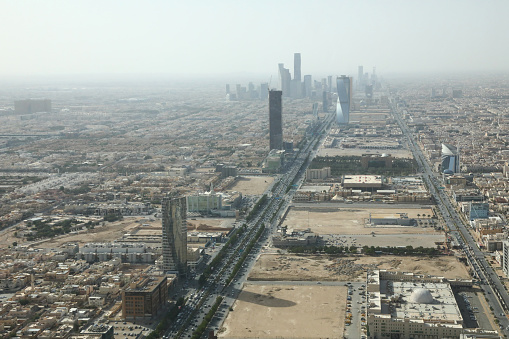 Vista desde Kingdom Center, Riad, Arabia Saudita photo