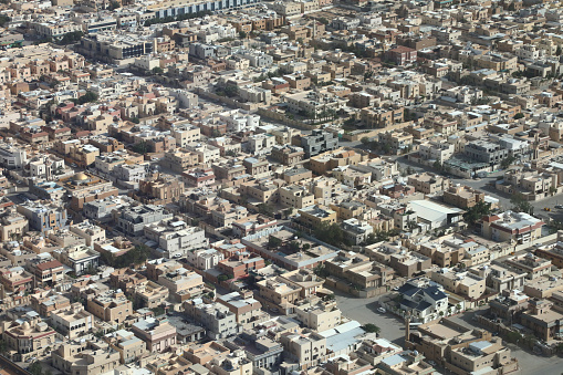 View from Kingdom Center, Riyadh, Saudi Arabia