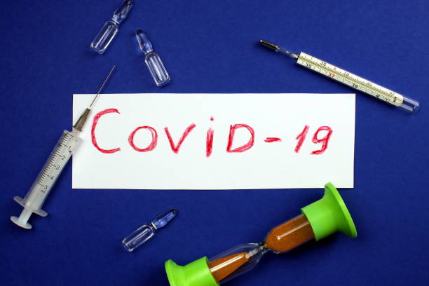 istock Word spelled coronavirus and medicine with space for text 1400296838