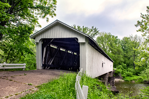 Darlington Covered Bridge from rural Indiana.