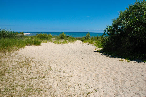 istock Sturgeon Point State Park - Lake Huron & Beach View 1400310806