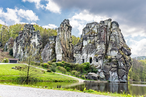 Saxon Germany near Dresden with its Elbsandstein Mountains, Germany, is getting more and more popular with tourists