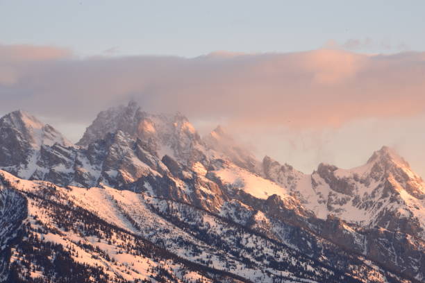 istock Majestic Sunrise At The Tetons 1400312083