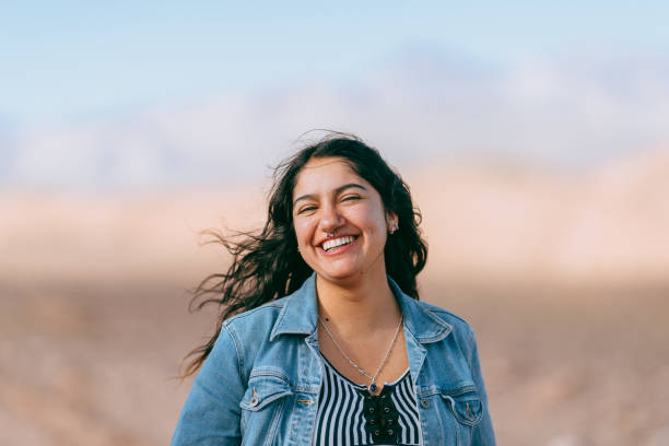 Woman in the Atacama Desert, Chile
