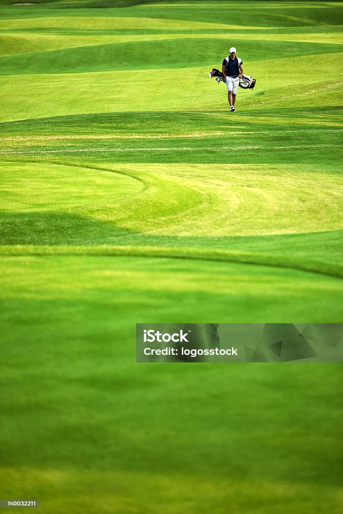 Giocatore di golf - Foto stock royalty-free di Adulto